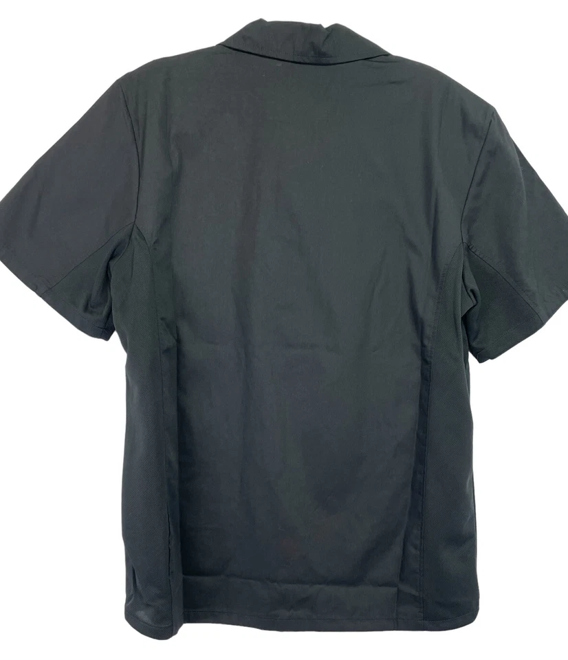 Chef Works Sz Small Black Button Up Shirt (K24) NWTs - Image 2 of 4