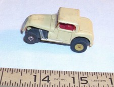 AURORA THUNDERJET 500 T JET FORD HOT ROD HO SLOT CAR 1960s IN YELLOW