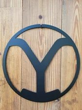 Yellowstone Brand Metal Sign 