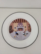 Villeroy Boch Design Naif Salad Plate By the Fireside 8" LaPlau