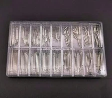 1.3 mm 360 pieces 6-23 mm watchmaker watch tool stainless steel spring bar 