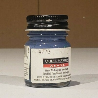 TESTORS MODEL MASTER Acryl Paint #4773 DUNKELBLAU RLM 24 - 1/2 fl. oz.