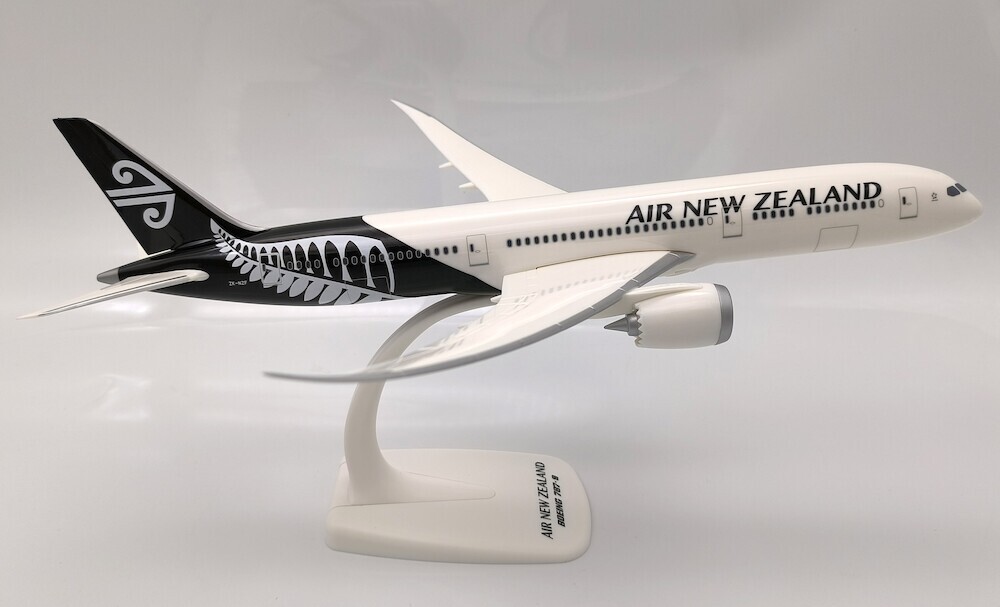 Air New Zealand Boeing 787-9 ZK-NZF 1/200 scale desk model Air New Zealand Boeing 787-9 ZK-NZF 1/200 scale desk model