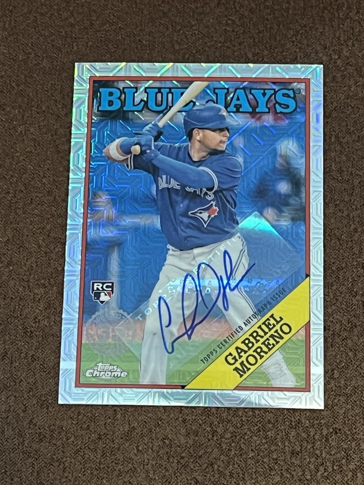 2023 Topps '88 Silver Pack Chrome Mojo Autographs #T88C-84 Gabriel Moreno /199