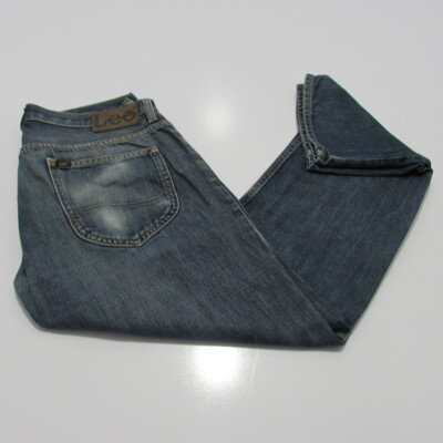 Lee Knox Mens Vintage Regular Fit Straight Leg Blue W  32/ L 30 REF (M16808