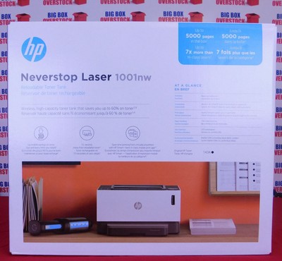 HP 5HG80A Neverstop Laser 1001nw Wireless Printer 21 ppm - New Factory  Sealed 193905934584 | eBay