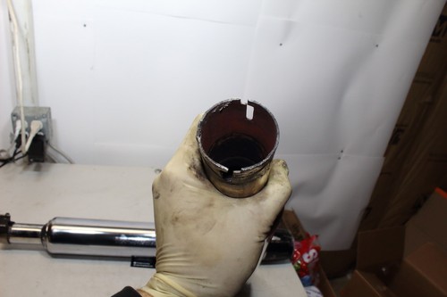 96-08 Harley OEM Touring Screamin' Eagle Slip On Performance Muffler Set Used - Picture 11 of 23