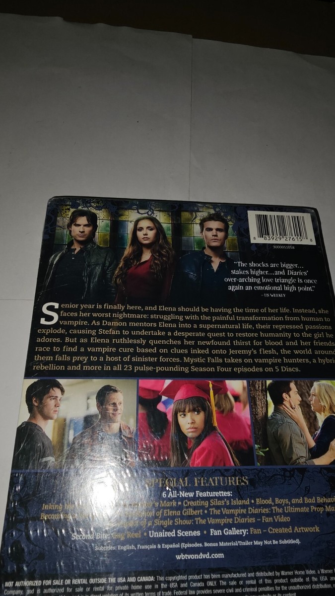 (未使用･未開封品)　Vampire Diaries: Complete Fourth Season [DVD] [Import] 60wa65s Amazon.com: The Vampire Diaries: The Complete Fourth Season