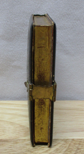 Viktorianisches vergoldetes Leder, MOP, kleiner antiker Daguerreotypie Rahmen mit Madonna Ikone - Bild 4 von 10