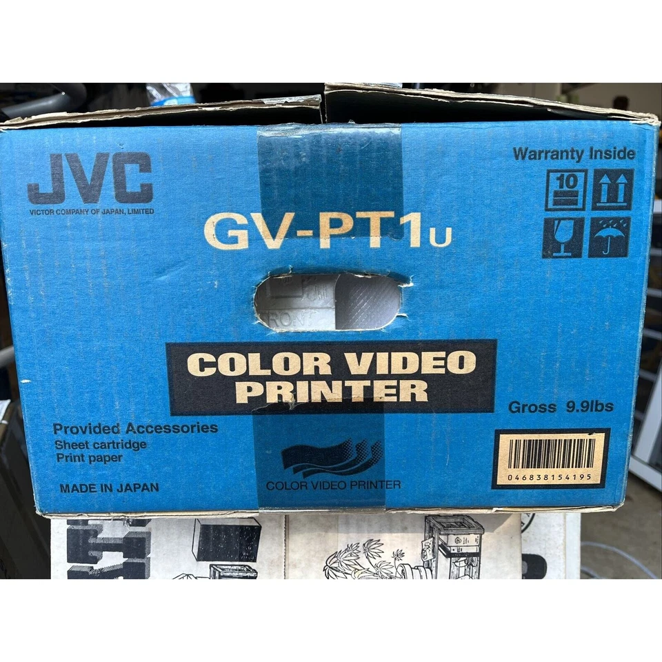 JVC GV-PT1u Thermal Multimedia Color Video Printer Complete NEW IN BOX $699.99 - Image 3 of 4