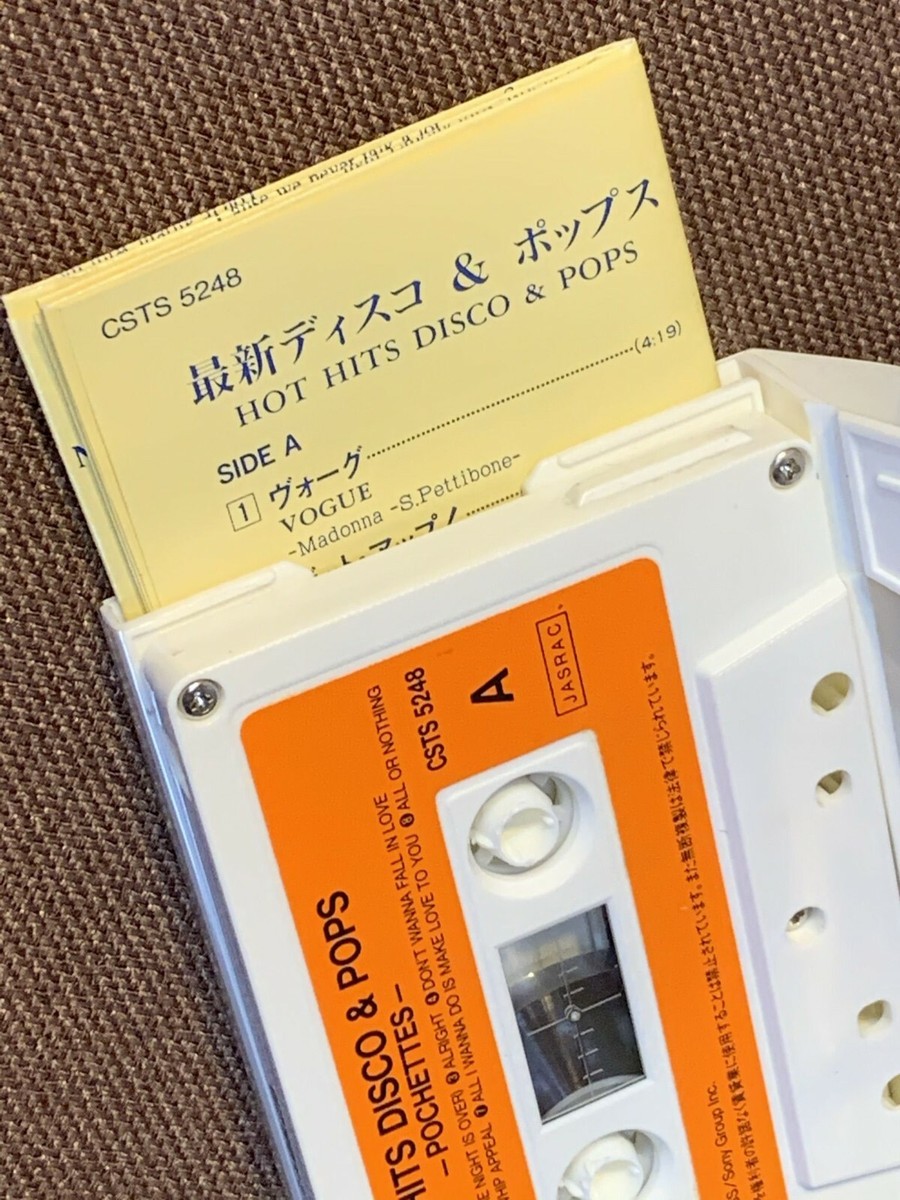 POCHETTES Disco & Pops Hot Hits JAPAN CASSETTE TAPE CSTS5248