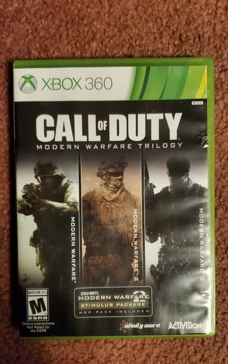call of duty modern warfare trilogy xbox 360