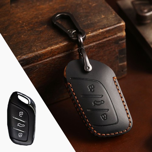 Leather Car Remote Key Fob Cover Case For MG ZS EV 2022 HS MG3 MG5 MG6 ...