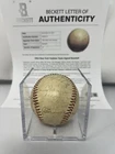 1952 New York Yankees Signed Baseball Beckett LOA 31 Autos Mantle DiMaggio Berra