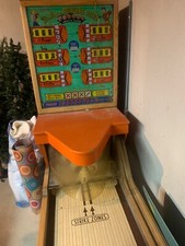 VINTAGE UNITED “DUPLEX” 16’ BIG BOWLER COIN OP no gutters, some electric problem