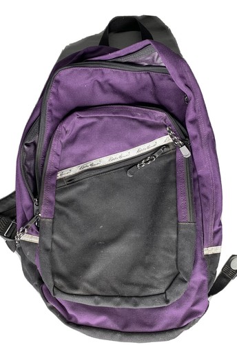 Eddie Bauer Black Purple Backpack 