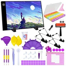 TAVADA A3 LED Tavoletta Luminosa per Disegno,LED Light Pad,Sottile Lavagna Lumin