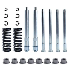 Door Hinge Pin and Bushing Repair Kit+Spring and Roller Pin Fits Chevy Chevrolet