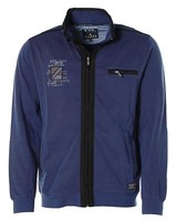 Kitaro Herren Sweatjacke Jacke Stehkragen Blue Marlin M Y2006