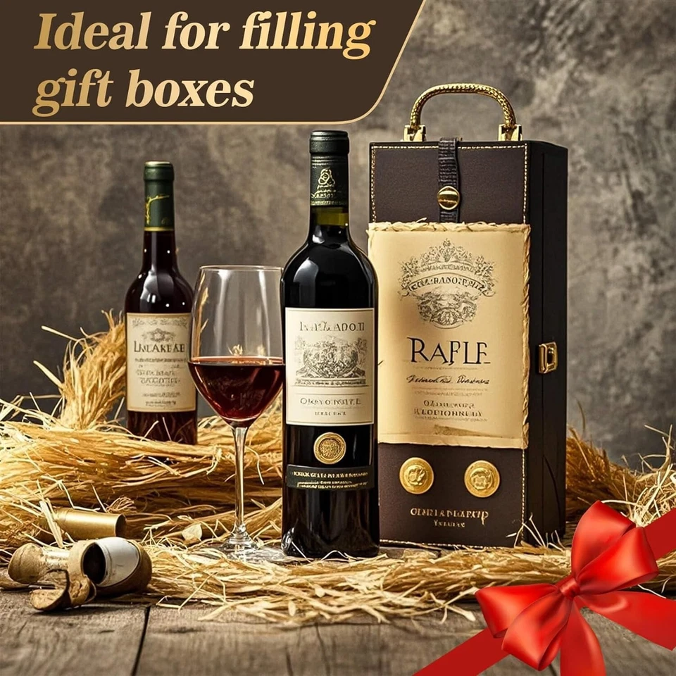 Cinta de rafia natural 300 g - Pajita de rafia Sukh para floristería 6 piezas x 50 g Foto 4 de 4