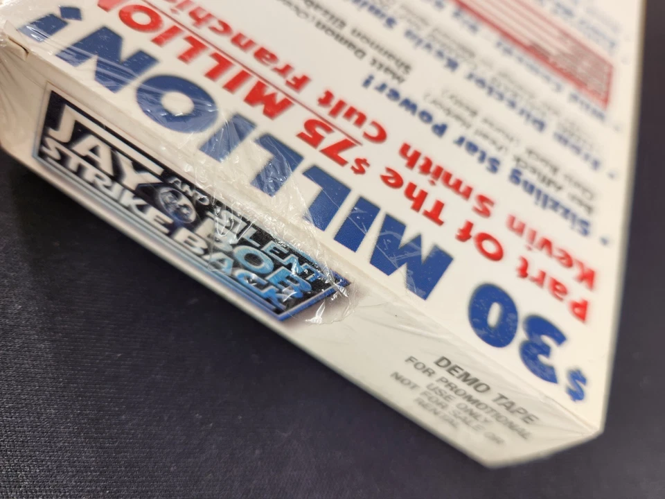 Rare Sealed Jay and Silent Bob Strike Back VHS Promo Screener copy Demo Watermrk - Image 4 of 4