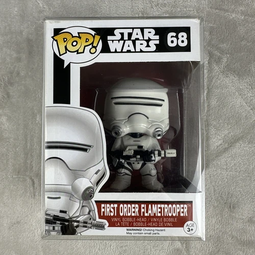 Funko Pop! Vinyl Star Wars First Order Flametrooper #68 Vaulted Protector