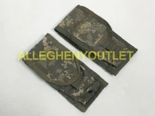 SET OF 2 - US Army ACU DOUBLE 2 MAG POUCH Ammo 2 Magazine Utility MOLLE USGI GC