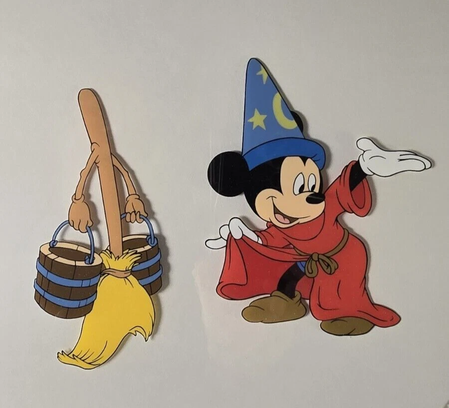 Original WALT DISNEY Mickey Mouse Fantasia # A 2500 Serigrafía SeriCel Cel Cell  Foto 2 de 4