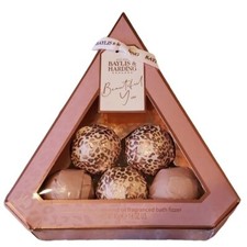Baylis  Harding Beautiful You Bath Fizzer Bombs Jojoba 5 Pieces Vanilla Almond