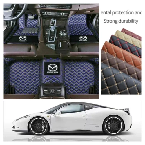 For Mazda All Models Car Floor Mats Waterproof Luxury Custom Carpets Cargo Liner - Imagen 37 de 37