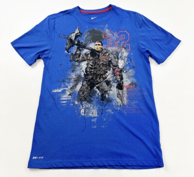 Nike Blake Griffin Shirt Mens Medium Blue Short Sleeve Crew Neck