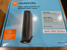 Motorola 16x4 Cable Modem Plus AC1900 Dual Band Wi-Fi Brand