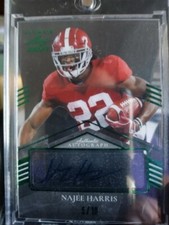 sports trading cards autographs Leaf Ultimate Draft Najee Harris 5/10