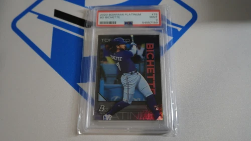2020 Bowman Platinum Bo Bichette RC PSA 9!
