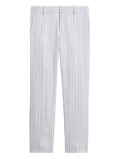 NWT Banana Republic 98.5 Women Avery Straight-Fit Linen-Cotton Ankle Pant 0,2,6
