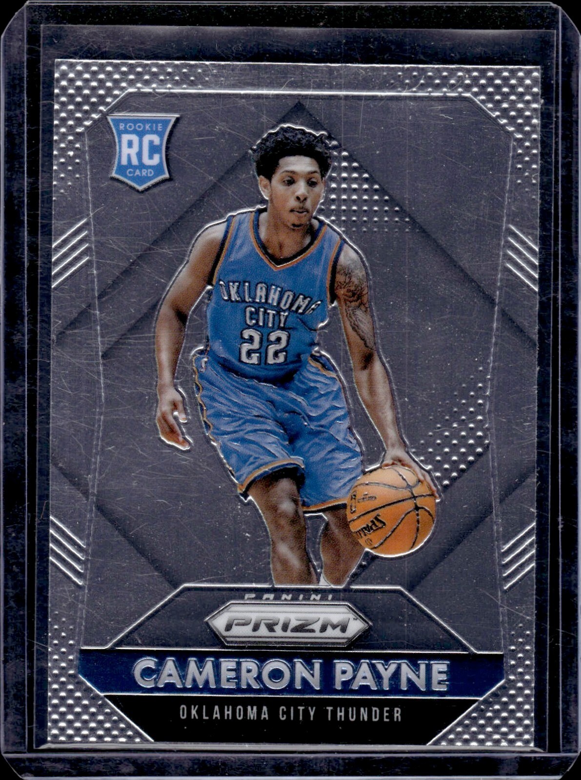 2015-16 Panini Prizm #312 CAMERON PAYNE Rookie Base Thunder RC