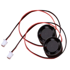 2pcs DC 5V Mini 2510 Brushless Cooling Fan 800RPM Quiet Large Air Volume Fan