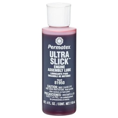 INSTOCK Permatex 81950 Ultra Slick Engine Assembly Lube, 4 oz Red