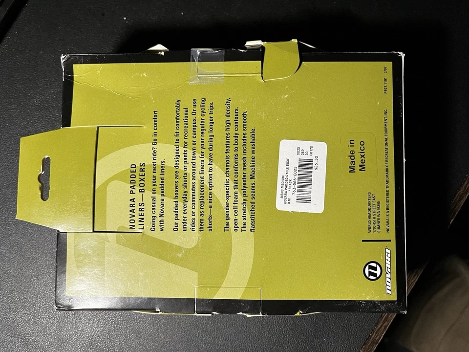 Forros de ciclismo acolchados para hombre Foto 2 de 3