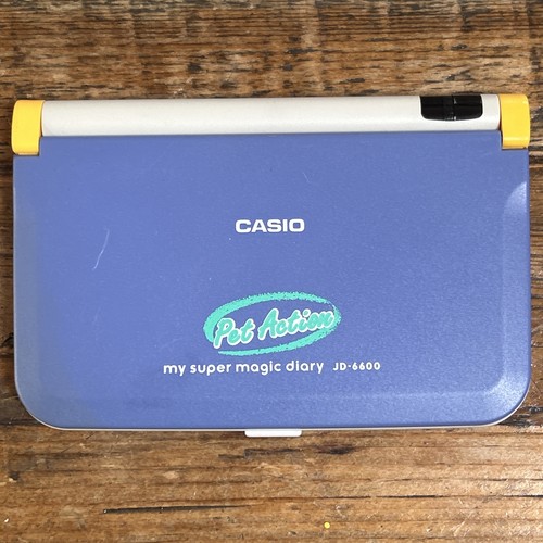 RARE! Tested & WORKING JD-6600 Casio My Super Magic Diary Pet Action Vintage Toy