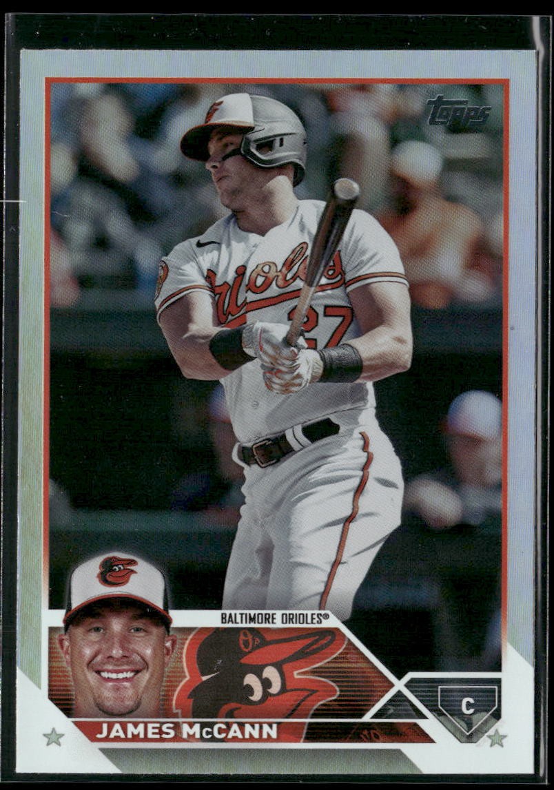 2023 Topps Update #US248 James McCann Rainbow Foil