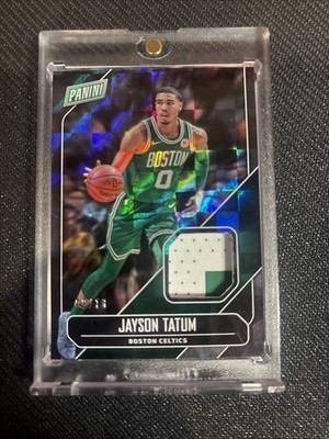 2018 Panini Jayson Tatum PATCH PLAYER WORN. 9/10 