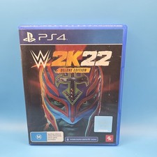 WWE 2K22 Deluxe Edition - PS4 - PAL - CIB - Good