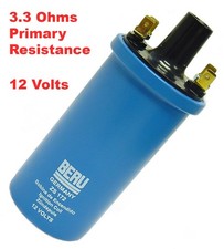 New Beru Ignition Coil Vw Beetle Bus Porsche 912 Bmw 2002 Volvo 144 12v Zs172