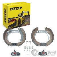 Textar Bremsbacken Satz 228,6Mm +Radbremszylinder +Nachsteller Passend FüR Renau