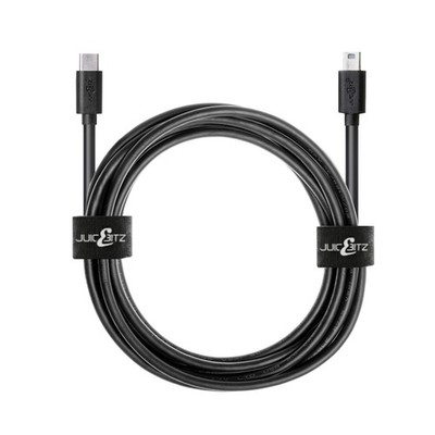 JuicEBitz  USB C auf Mini USB Ladegerät Datenkabel für Dashcam Kamera Navi PC