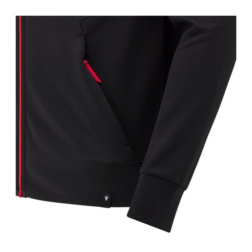 RUGBY WALES – SWEATSHIRT ANTHEM WITH ZIP - MACRON - Season 2024/25 - Picture 4 of 4