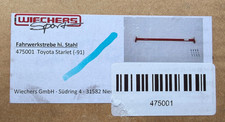 original Wiechers Stahl Fahrwerksstrebe hinten für Toyota Starlet P7 - 475001