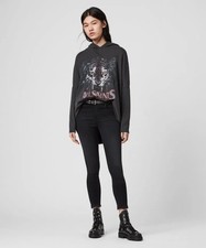 Allsaints Tiger Xonda Oversized Hoodie Size S Great Design Womans
