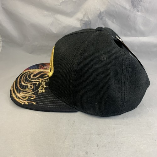 DOCTOR STRANGE Hat Snapback MARVEL Black Printed Brim NWT - Picture 3 of 15